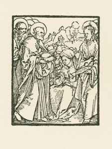 Die Speisung der Fünftausend von Albrecht Dürer or Duerer