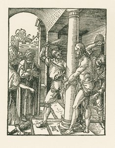 Die Geißelung, um 1509 von Albrecht Dürer or Duerer