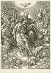 Die Heilige Dreifaltigkeit von Albrecht Dürer or Duerer