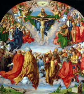Landauer Altar, Allerheiligen von Albrecht Dürer