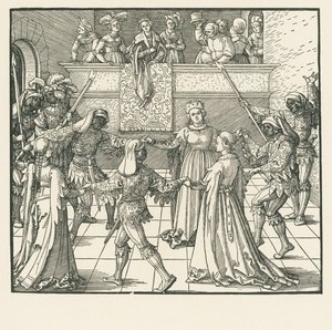 Die Maskerade von Albrecht Dürer or Duerer
