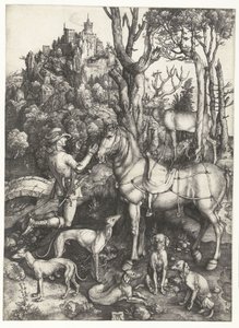Die Vision des heiligen Eustachius