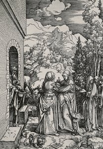 Die Heimsuchung von Albrecht Dürer