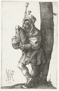 Der Dudelsackspieler von Albrecht Dürer or Duerer