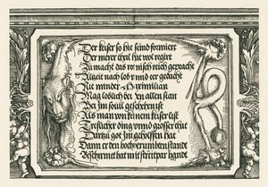 Triumphbogen für Kaiser Maximilian I. von Albrecht Dürer or Duerer
