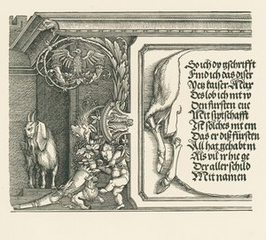 Triumphbogen für Kaiser Maximilian I. von Albrecht Dürer or Duerer