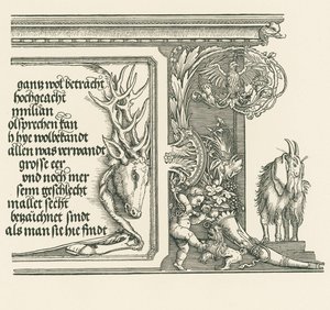 Triumphbogen für Kaiser Maximilian I. von Albrecht Dürer or Duerer