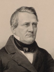 Porträt des Komponisten Franz Lachner 1803-1890, 1850 von Albrecht Fürchtegott Schultheiss