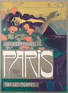 Cigarrillos Paris Poster von Aleardo Villa