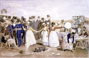 Ein Oktoberurlaub in Rom nahe Ponte Milvio von Aleksandr Andreevich Ivanov