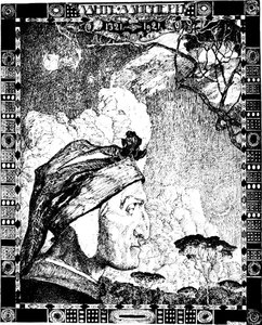 Dante Alighieri, mittelalterlicher italienischer Dichter, 1921