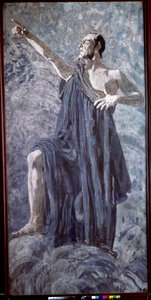 Feodor Chaliapin als Mephistopheles in der Oper Faust von Charles Gounod von Aleksandr Jakovlevic Golovin