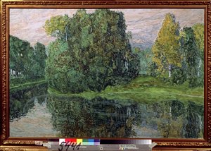 Insel. Gemälde von Alexander Jakowlewitsch Golowin (1863-1930) von Aleksandr Jakovlevic Golovin