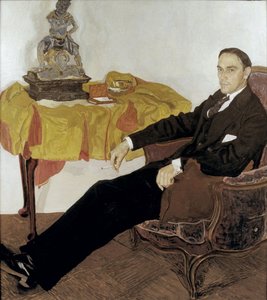 Porträt von Michail Iwanowitsch Tereschtschenko von Aleksandr Jakovlevic Golovin
