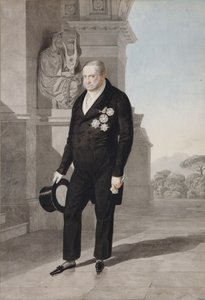 Porträt von König Franz I. der Beiden Sizilien 1777-1830, 1825 von Aleksandr Pavlovich Bryullov