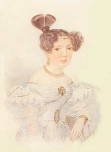 Porträt von Jekaterina Iwanowna Sagryazhskaja 1779-1842