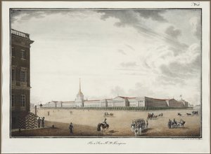 Die Admiralität in Sankt Petersburg