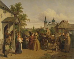Die Abreise, 1850