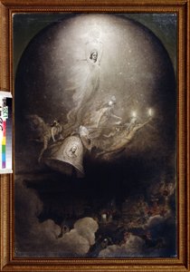 Apotheose der Zeitungen "La cloche" und "L