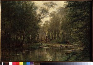 Landschaft von La Veules in der Normandie