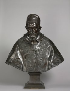Porträt von Papst Innozenz X. Pamphili (1647-1648, gegossen 1650-1700)