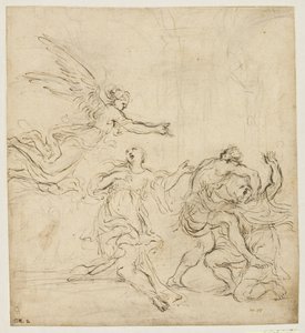 Das Wunder der Heiligen Agnes von Alessandro Algardi