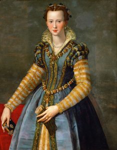 Porträt einer Dame, traditionell als Maria de