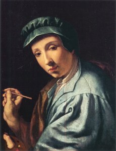 Selbstporträt, ca. 1555 von Alessandro Allori