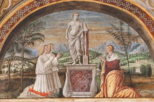 Szenen des Alten und Neuen Testaments (Detail) von Alessandro Araldi