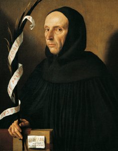 Porträt von Gerolamo Savonarola (Ferrara)