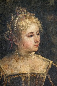 Porträt einer Adligen (Detail)