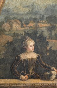 Porträt einer Adligen (Detail)