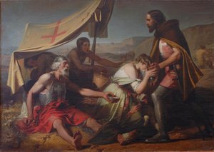 Der Durst der ersten Kreuzfahrer, 1852 von Alessandro Guardassoni