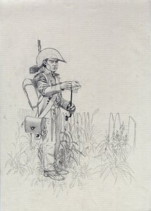 Soldat der napoleonischen Armee, Infanteriejäger