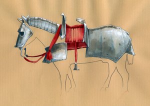 Pferderüstung von Alessandro Lonati