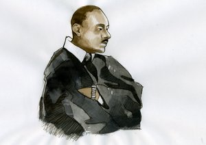 Porträt von Pastor Martin Luther King (1929-1968) von Alessandro Lonati