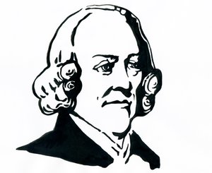 Porträt des Philosophen und Ökonomen Adam Smith (1723-1790)