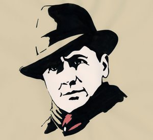 Porträt des Präfekten und französischen Widerstandskämpfers Jean Moulin (1899-1943) von Alessandro Lonati