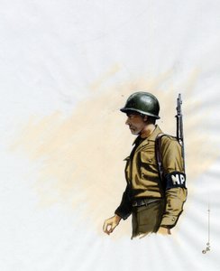 Zweiter Weltkrieg 1939-1945: Soldat der amerikanischen Armee zwischen 1943 und 1945
