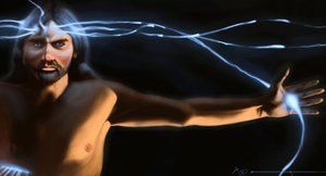 Die Auferstehung Christi. Illustration von Alessandro Lonati 2010 von Alessandro Lonati