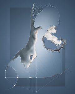 Ukraine von Russland angegriffen, 2022 (Illustration) von Alessandro Lonati