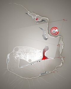 Ukraine von Russland angegriffen (Illustration)