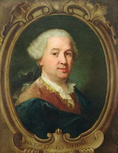 Porträt von Carlo Goldoni (1707-93)