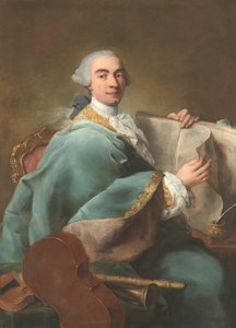 Porträt eines Musikers, ca. 1770