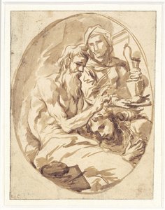 Isaak segnet Jakob von Alessandro Magnasco