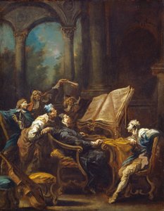 Die Chorsänger, ca. 1740-1745