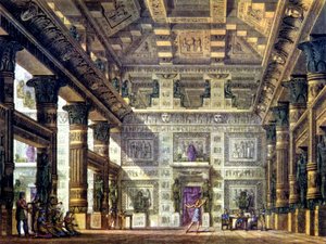 Tanzszene im alten Ägypten in Memphis