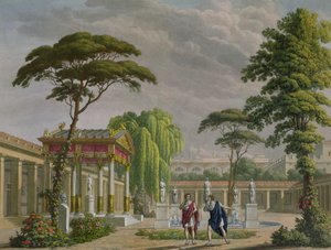 Gärten des Hauses von Diomede in Pompeji, Dekoration für die Oper 