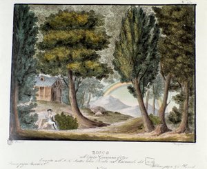 Johanna von Orleans als Kind im Wald (Detail)