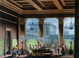 Das Triclinium, aus 